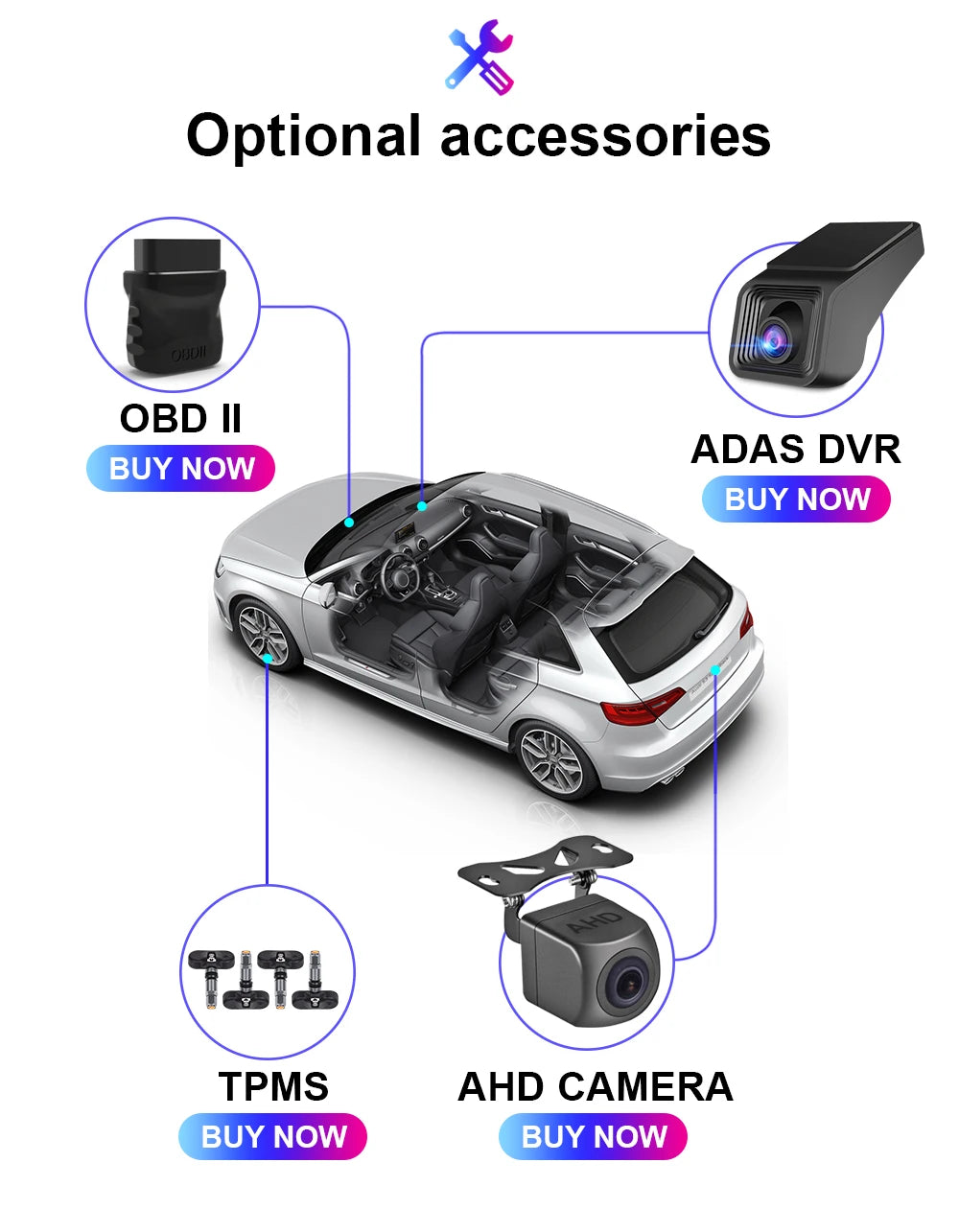 XIMA XV6Pro 2 Din Android 13 Auto Carplay Car Radio For ford focus EXI MT 2 3 Mk2 2004 -2011  Multimedia Player 2din Stereo GPS