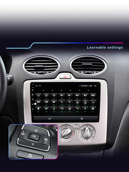 XIMA XV6Pro 2 Din Android 13 Auto Carplay Car Radio For ford focus EXI MT 2 3 Mk2 2004 -2011  Multimedia Player 2din Stereo GPS