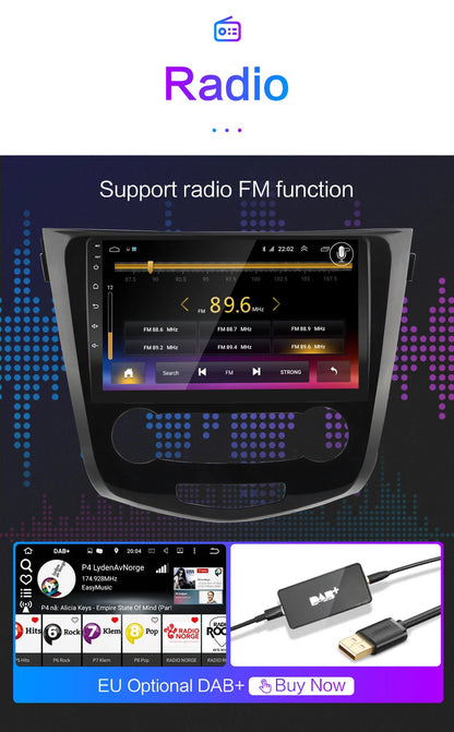 7'' Android 13 Car Radio Stereo For Fiat 500 2007-2015 Multimedia Player Wireless Carplay& Auto BT GPS Navigation Head Unit