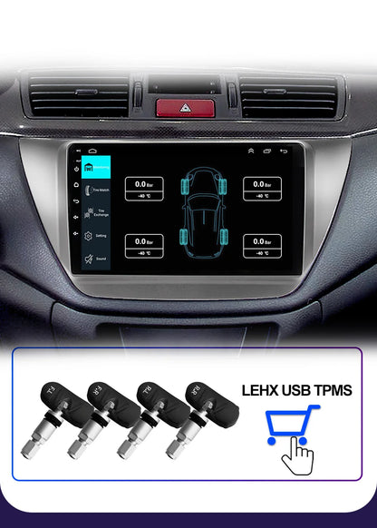 LEHX Pro 8 Core QLED DSP Car Radio Multimedia Player For Mitsubishi Lancer 9 CS 2000-2010 2Din Android 14 Carplay Stereo GPS