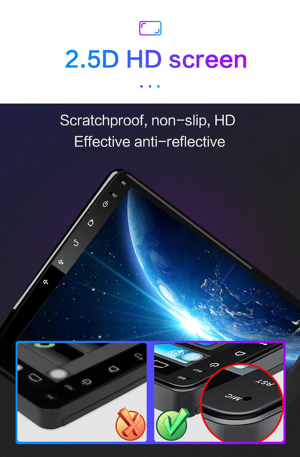 7'' Android 13 Car Radio Stereo For Fiat 500 2007-2015 Multimedia Player Wireless Carplay& Auto BT GPS Navigation Head Unit