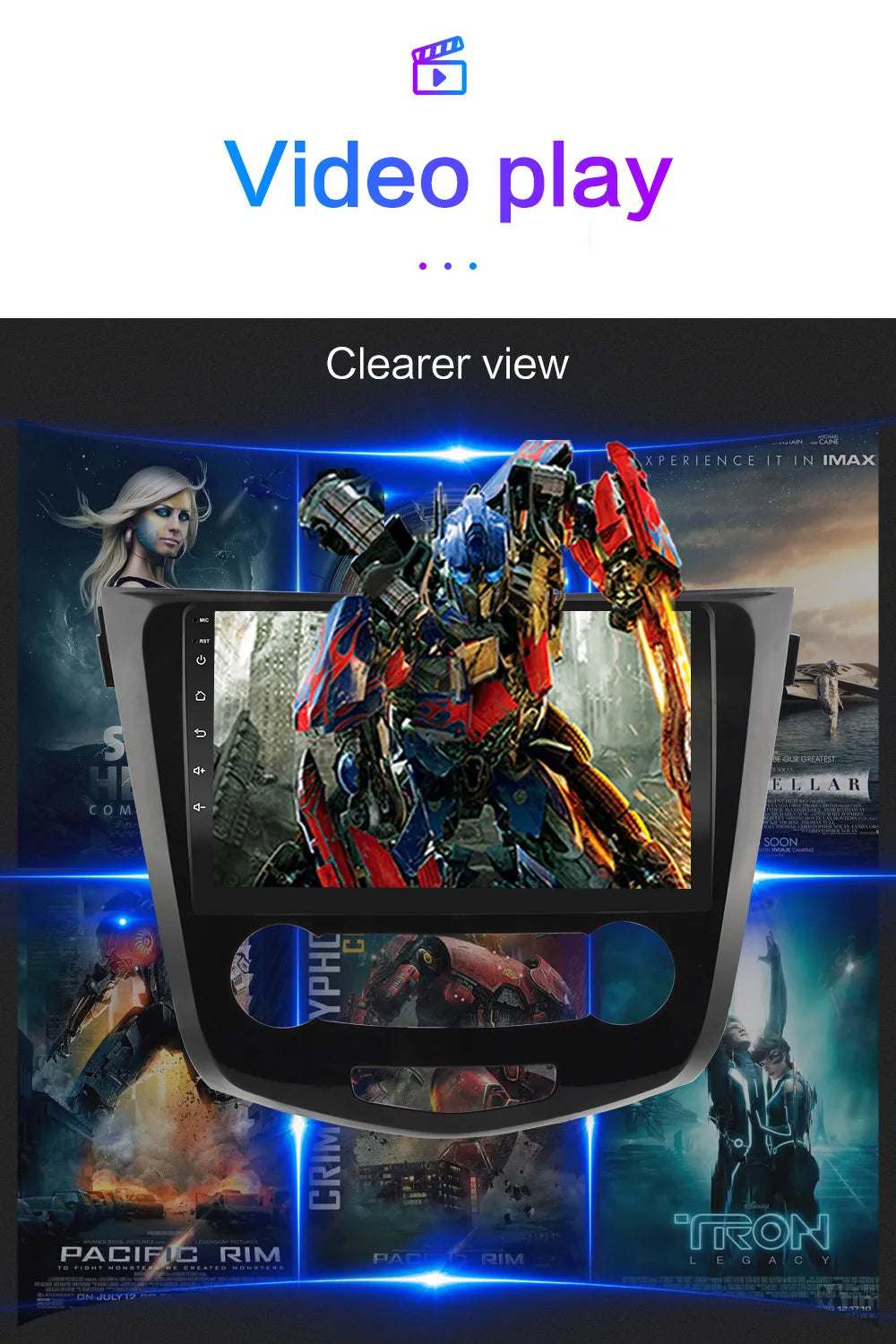 7'' Android 13 Car Radio Stereo For Fiat 500 2007-2015 Multimedia Player Wireless Carplay& Auto BT GPS Navigation Head Unit