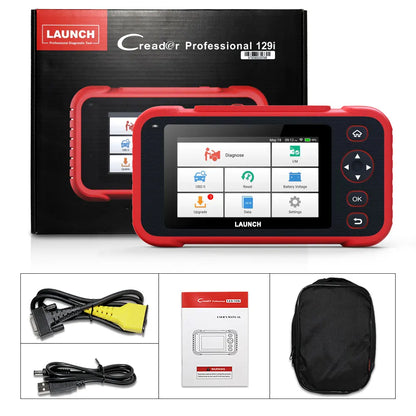 New LAUNCH CRP129i V3 OBD2 Scanner 4 System Auto Diagnostic tool DPF SAS TPMS 12 Service FCA AutoAuth Lifetime Free Update