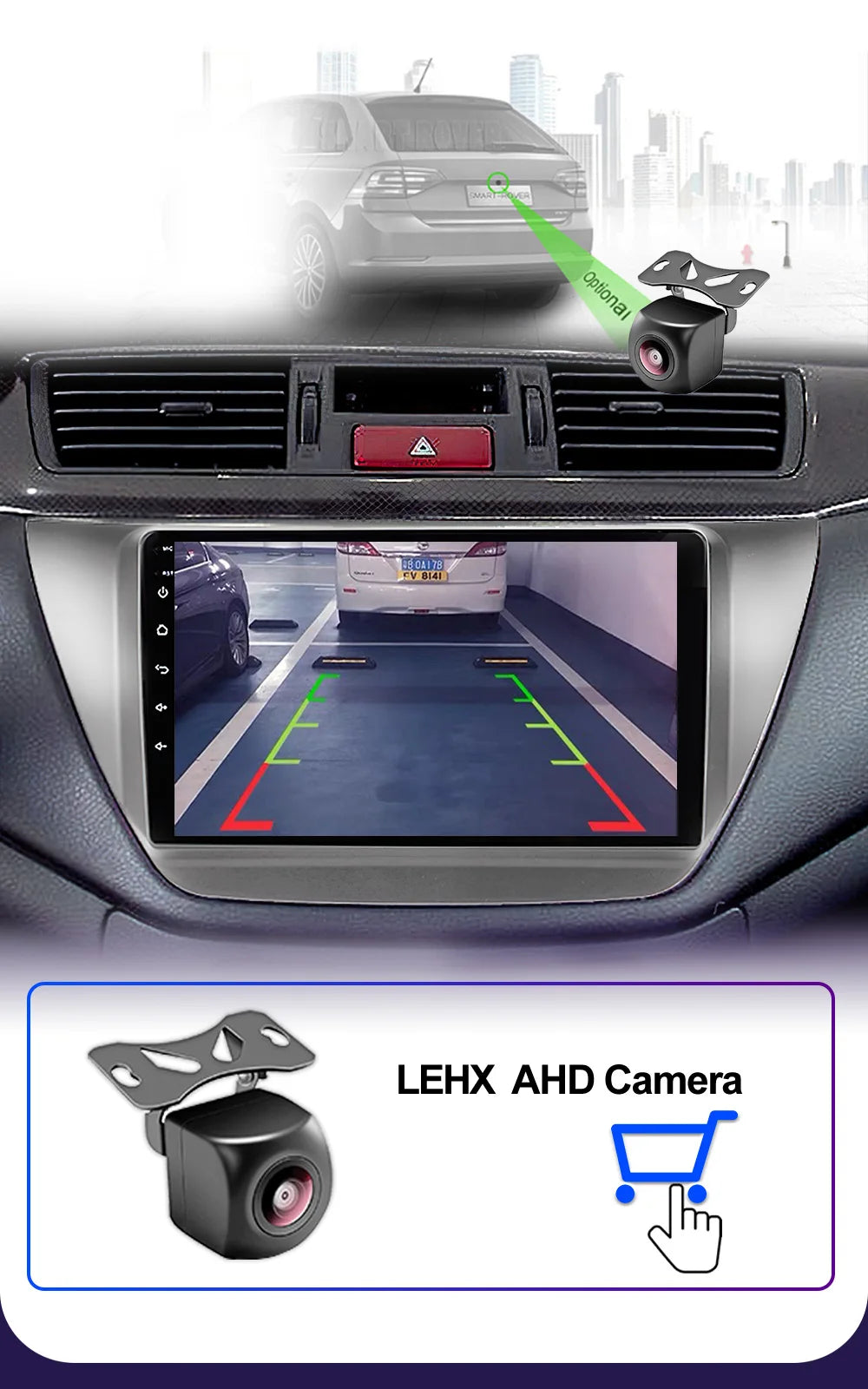 LEHX Pro 8 Core QLED DSP Car Radio Multimedia Player For Mitsubishi Lancer 9 CS 2000-2010 2Din Android 14 Carplay Stereo GPS