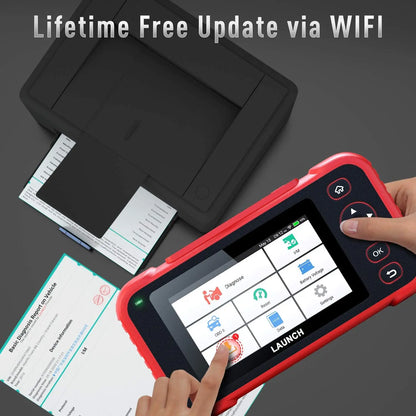 New LAUNCH CRP129i V3 OBD2 Scanner 4 System Auto Diagnostic tool DPF SAS TPMS 12 Service FCA AutoAuth Lifetime Free Update