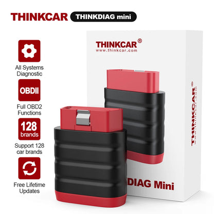 THINKCAR ThinkDiag Mini OBD2 Scanner Professional Automotive Diagnostic Tools Full System Diagnose Code Reader Lifetime Free