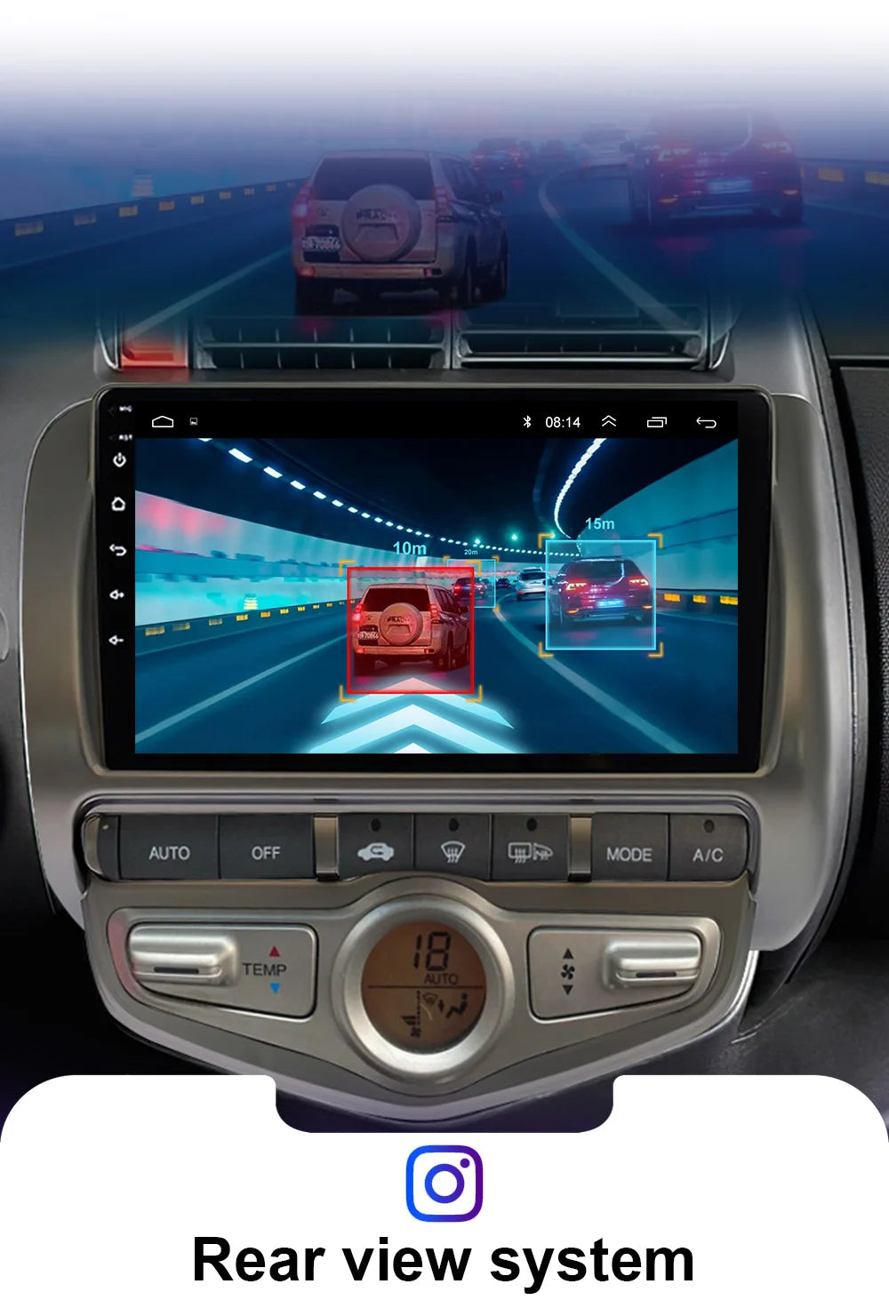 LEHX L6 Pro QLED 4G 2 Din Android 14 auto Car Radio Multimedia For Honda LHD JAZZ City 2002-2007 GPS Carplay  Stereo Head Unit