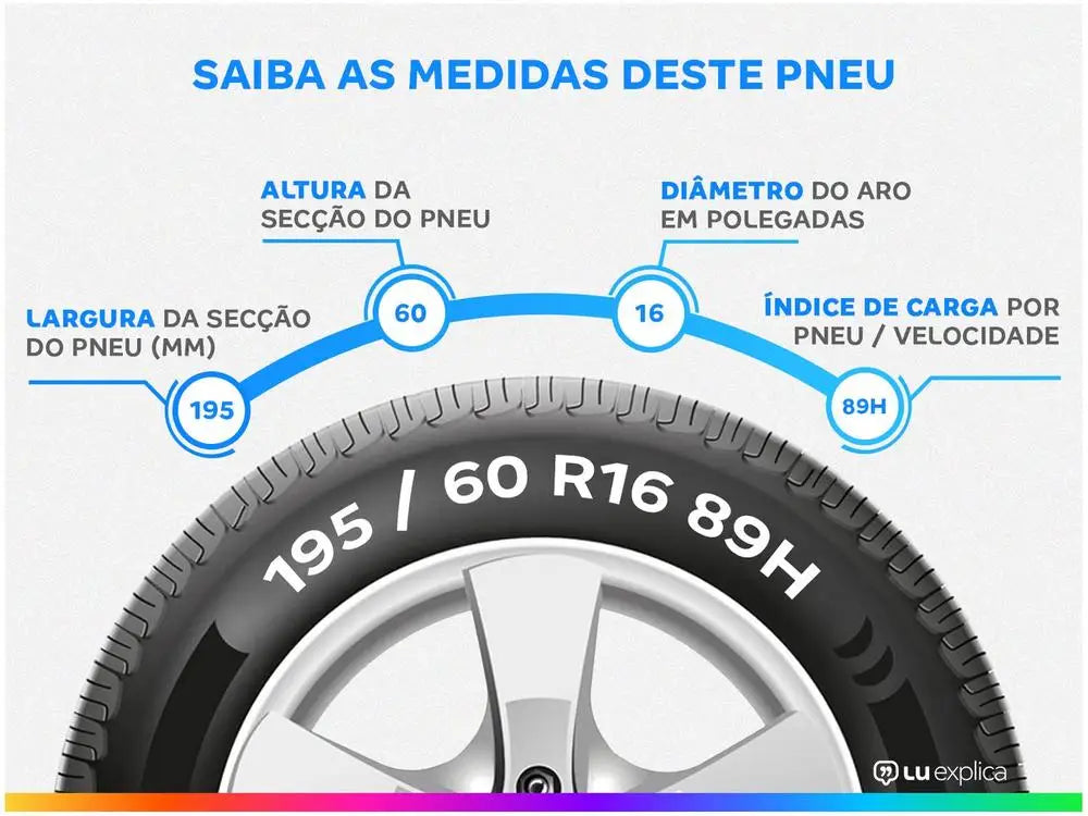 Pneu 195/60R16 Goodyear 89H Eagle Touring