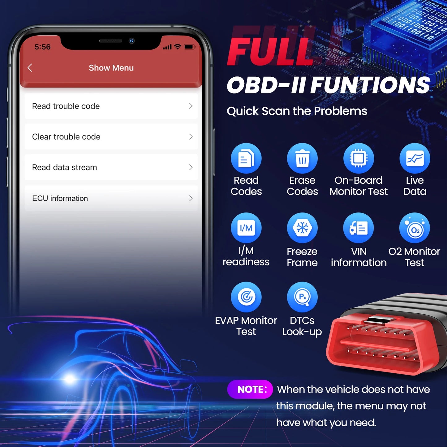 THINKCAR ThinkDiag Mini OBD2 Scanner Professional Automotive Diagnostic Tools Full System Diagnose Code Reader Lifetime Free