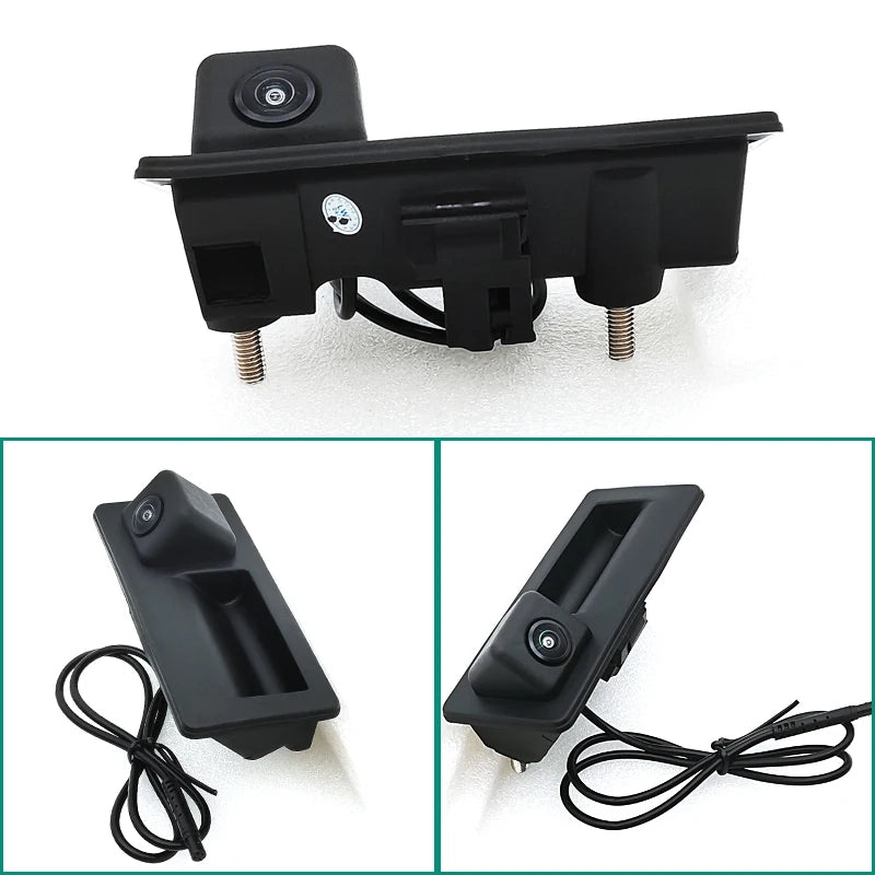 Câmera de Ré Automotiva 1080P AHD 170° para Audi, Volkswagen e Skoda