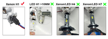RONAN 2.5'' VER 8.1 Bi-Xenon Projector Lens H1 Car Headlight for X5 BM Sport LED Square Angel Eyes DRL White Retrofit H4 H7 Car