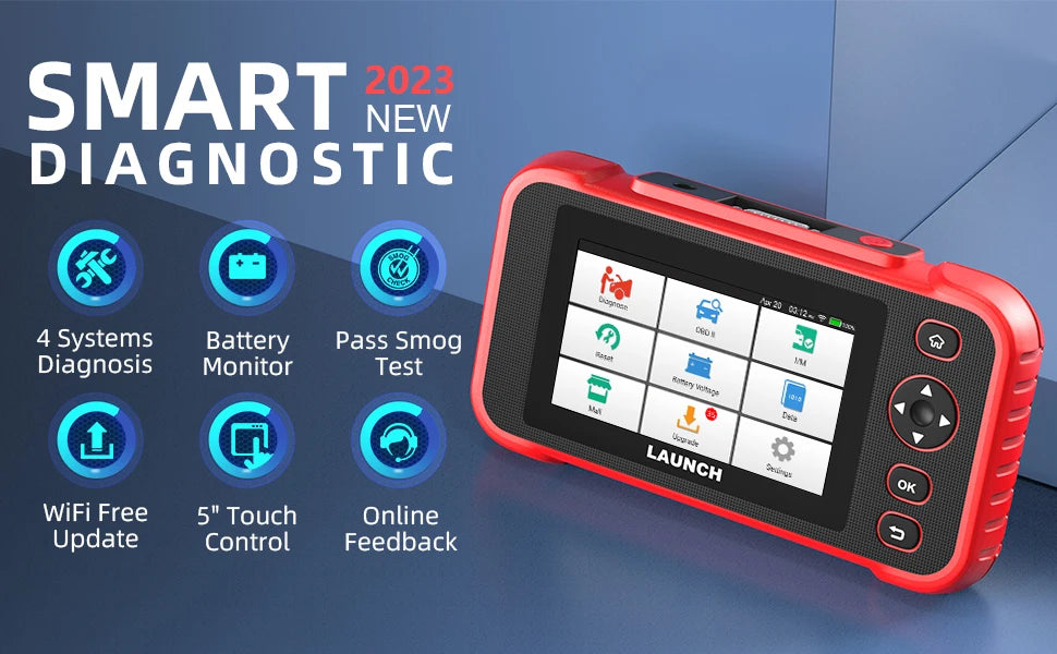 New LAUNCH CRP129i V3 OBD2 Scanner 4 System Auto Diagnostic tool DPF SAS TPMS 12 Service FCA AutoAuth Lifetime Free Update