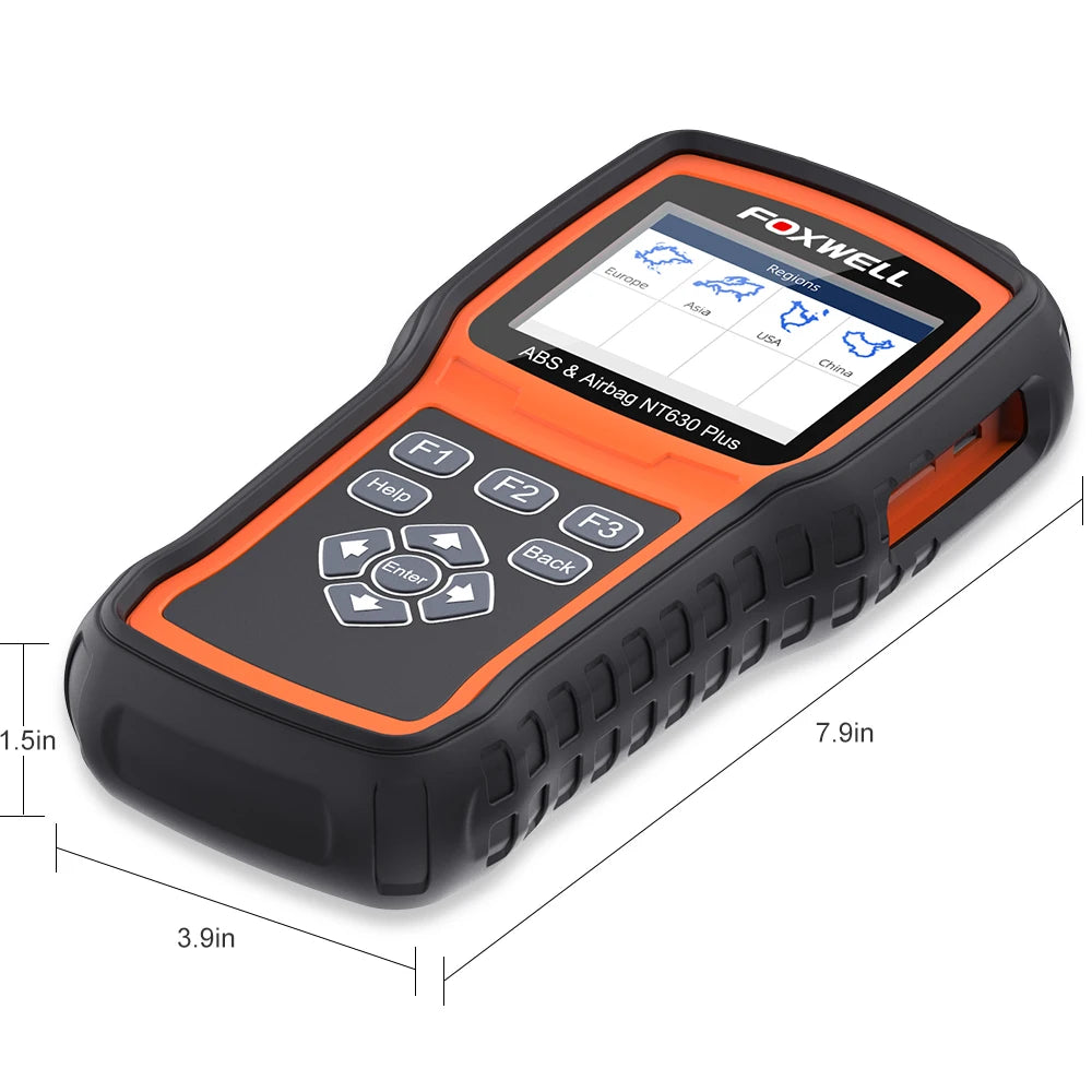 FOXWELL NT630 Plus OBD2 Automotive Scanner Engine Check ABS SRS EPB OIL SAS Calibration OBD2 Code Reader Car Diagnostic Tool