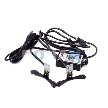 RONAN 2.5'' VER 8.1 Bi-Xenon Projector Lens H1 Car Headlight for X5 BM Sport LED Square Angel Eyes DRL White Retrofit H4 H7 Car