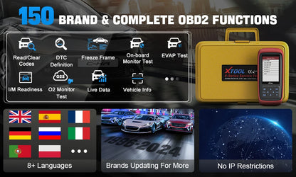XTOOL X100 Pro2 OBD2 Automotive Scanner Key Programmer with EEPROM Adapter Code Reader Car Diagnostic Tools Lifetime Free Update