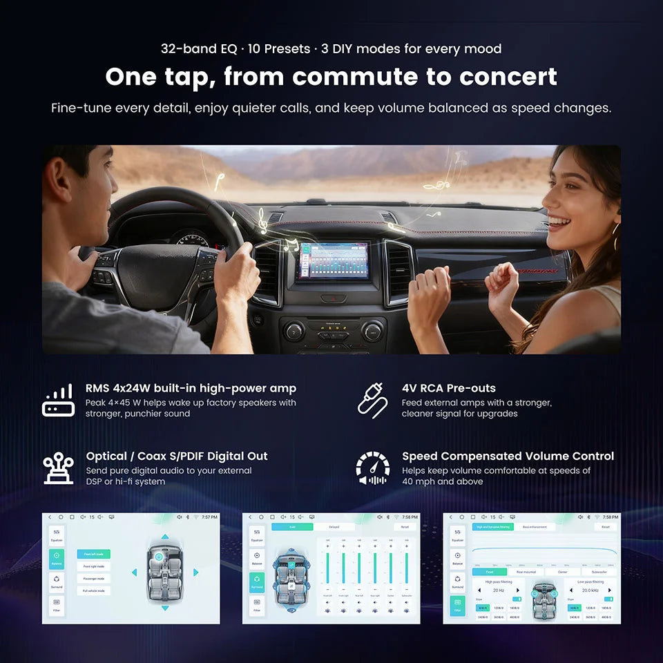 ATOTO 7 inch Android Car Radio 2din Multimedia Player Head Unit 2 Din Car Stereo Bluetooth Auto CarPlay Screen A7 S8 Gen4 S8Gen4
