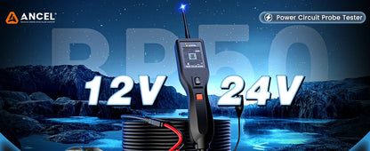 Automotive Circuit Tester Digital Voltage Power Circuit Probe Kit ANCEL PB50 With Short Finder Electrical Diagnostic Tool