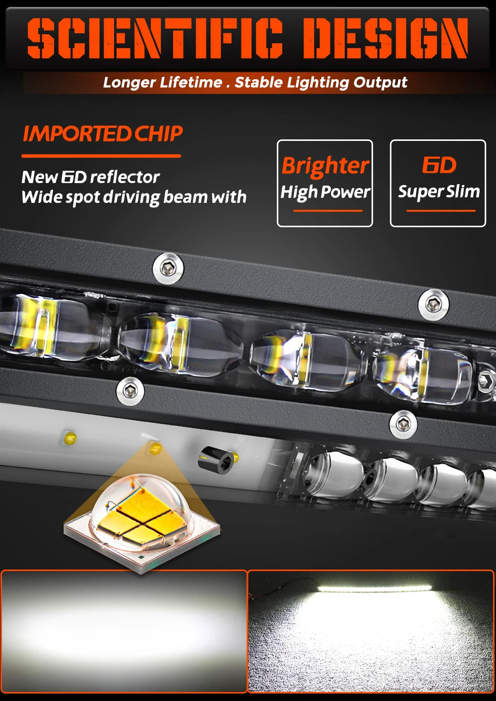 CO LIGHT New Cruved Slim LED Bar 20"26"32"38"44"50" LED Light Bar/Work Light for Driving Truck 4X4 UAZ 4WD ATV Car Barra 12V 24V