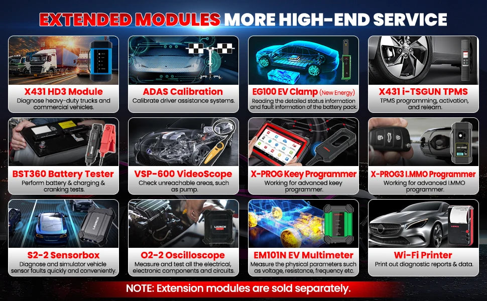 LAUNCH X431 PRO3S+ Elite SmartlinkC 2.0 Bidirectional Scan Tool with J2534 Portocol HD Trucks Scanner Topology Map 60+Service